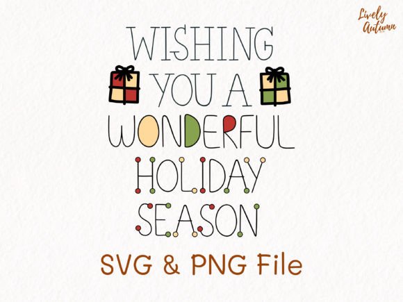 Download Wonderful Holiday Season Lettering - Lettering Collection